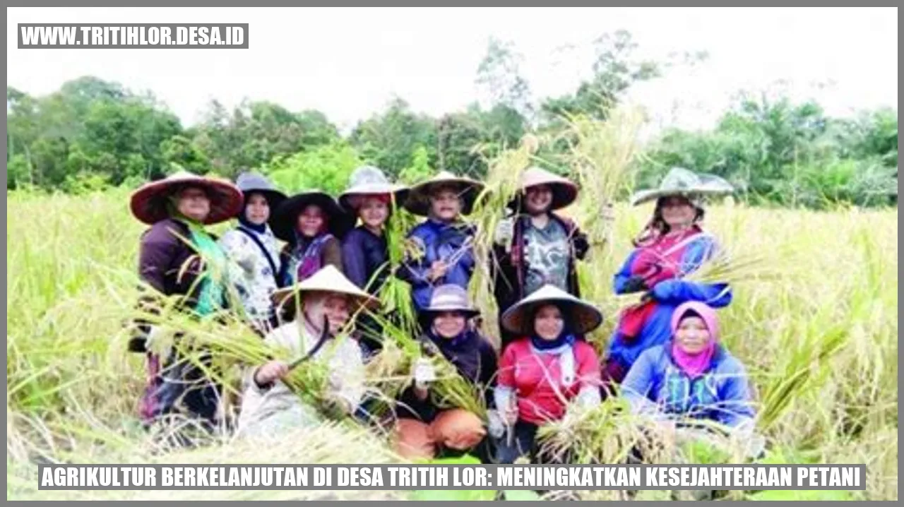 Agrikultur Berkelanjutan di Desa Tritih Lor: Meningkatkan Kesejahteraan Petani