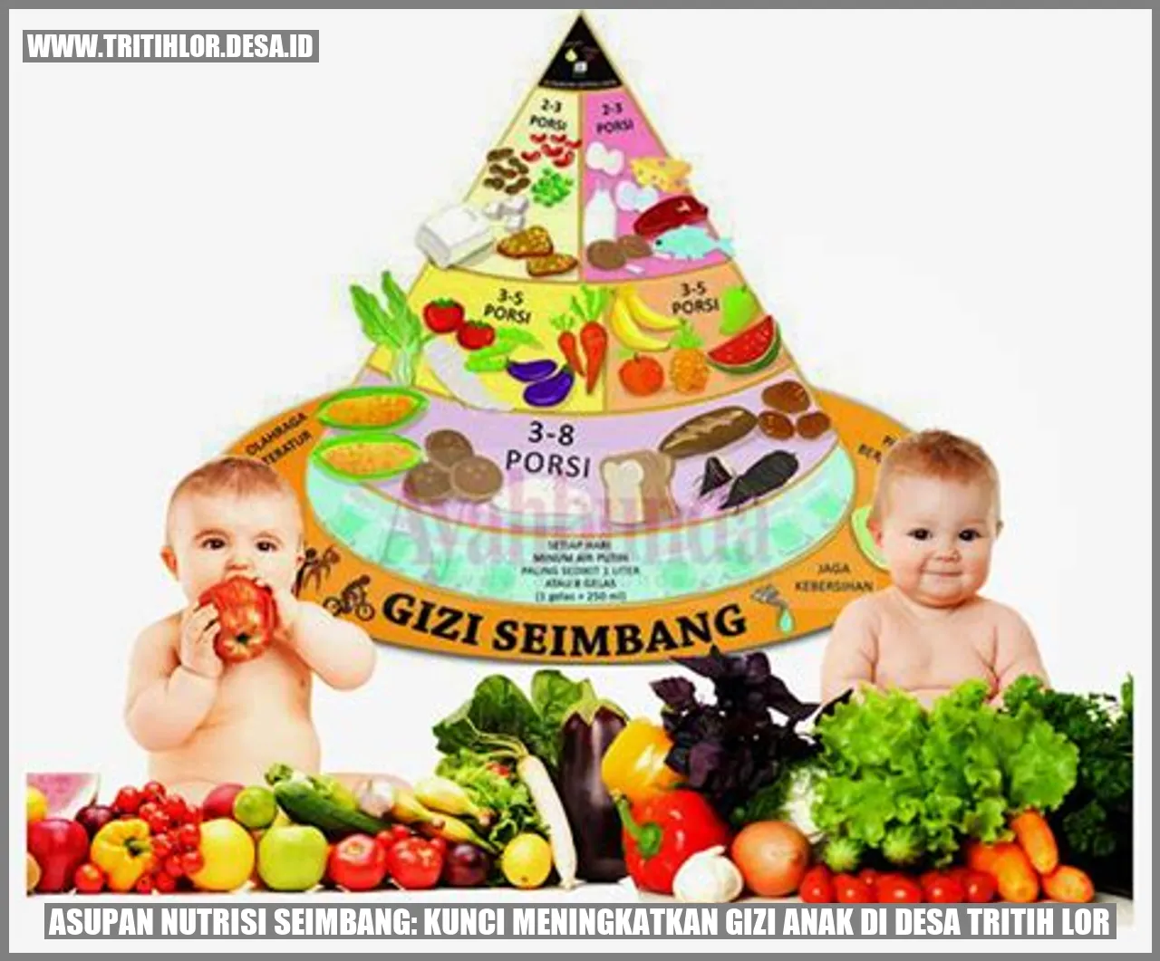 Asupan Nutrisi Seimbang: Kunci Meningkatkan Gizi Anak di Desa Tritih Lor