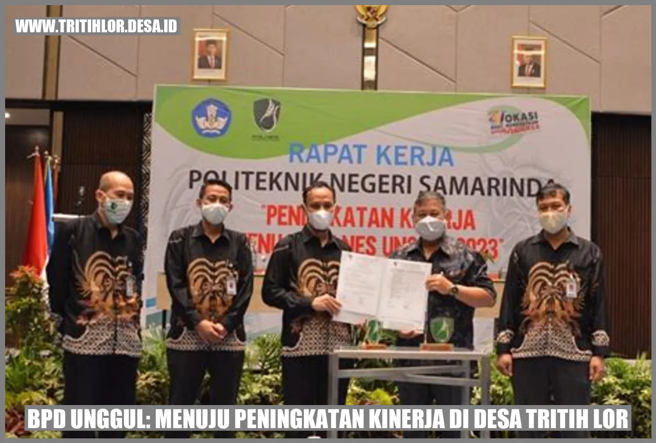 BPD Unggul: Menuju Peningkatan Kinerja di Desa Tritih Lor