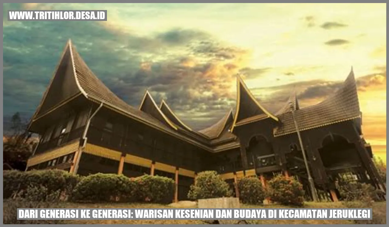 Warisan Kesenian dan Budaya di Kecamatan Jeruklegi