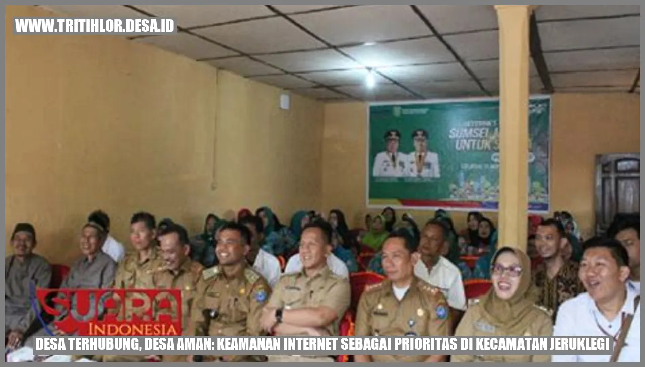 Desa Terhubung, Desa Aman: Keamanan Internet sebagai Prioritas di Kecamatan Jeruklegi