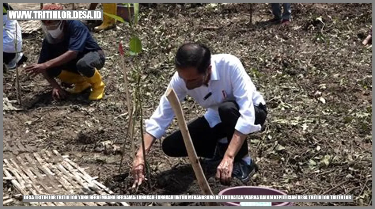 Desa Tritih Lor Tritih Lor yang Berkembang Bersama: Langkah-langkah untuk Merangsang Keterlibatan Warga dalam Keputusan Desa Tritih Lor Tritih Lor