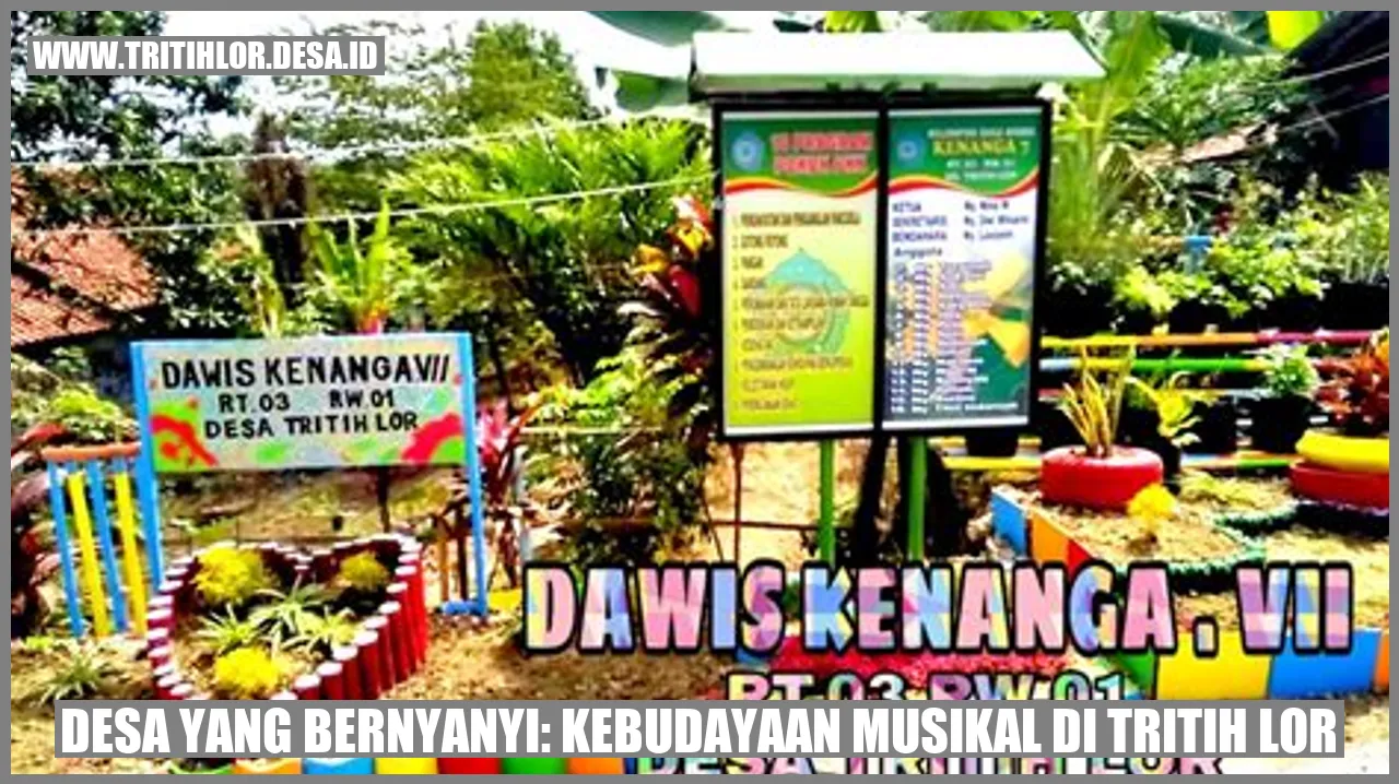 Desa yang Bernyanyi: Kebudayaan Musikal di Tritih Lor