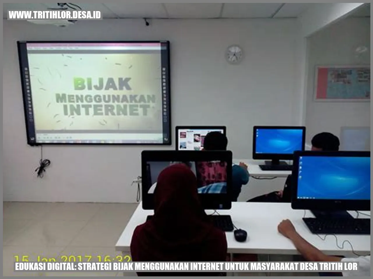 Edukasi Digital: Strategi Bijak Menggunakan Internet untuk Masyarakat Desa Tritih Lor