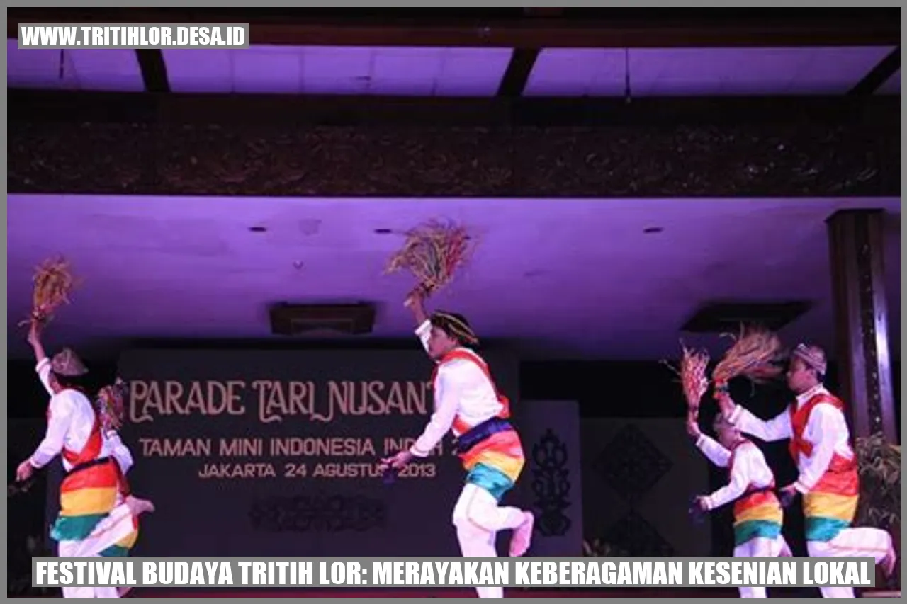 Festival Budaya Tritih Lor: Merayakan Keberagaman Kesenian Lokal