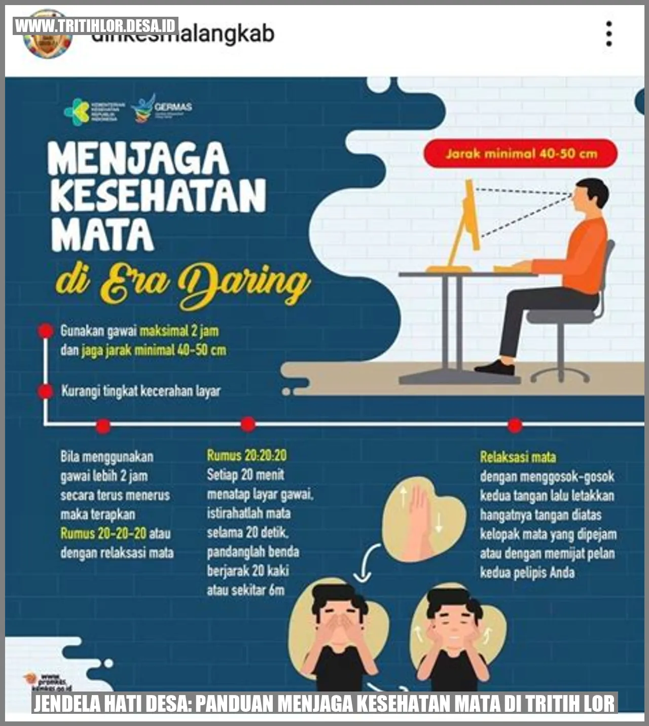 Jendela Hati Desa: Panduan Menjaga Kesehatan Mata di Tritih Lor