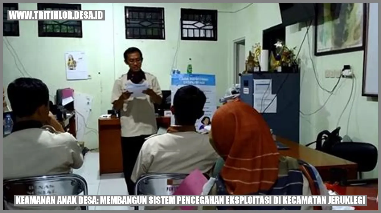 Keamanan Anak Desa: Membangun Sistem Pencegahan Eksploitasi di Kecamatan Jeruklegi