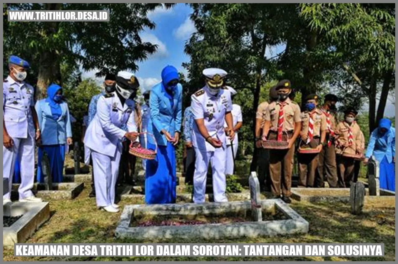 Keamanan Desa Tritih Lor dalam Sorotan: Tantangan dan Solusinya