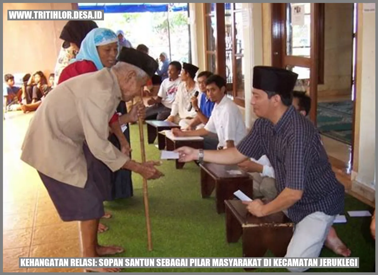 Kehangatan Relasi: Sopan Santun sebagai Pilar Masyarakat di Kecamatan Jeruklegi