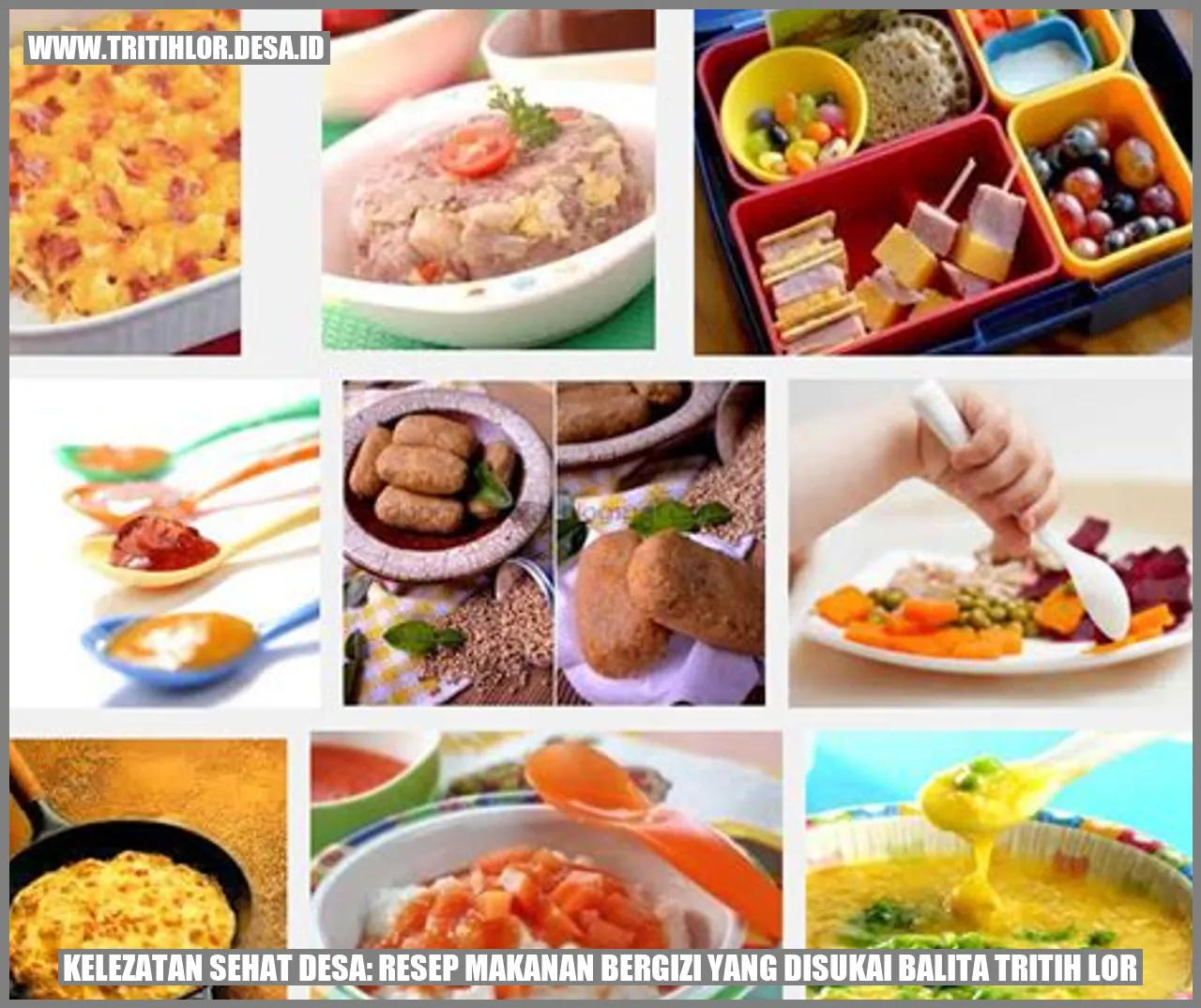 Kelezatan Sehat Desa: Resep Makanan Bergizi yang Disukai Balita Tritih Lor