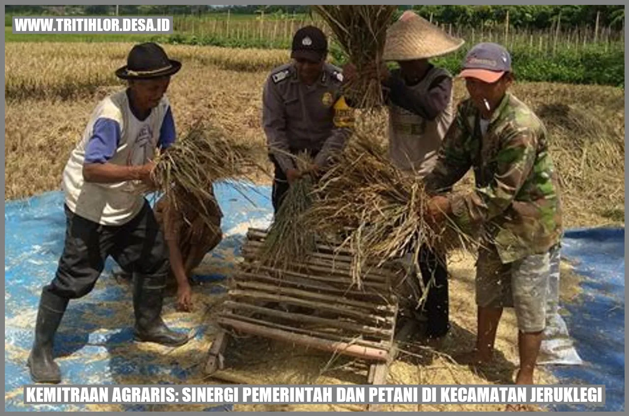 Sinergi Pemerintah dan Petani di Kecamatan Jeruklegi
