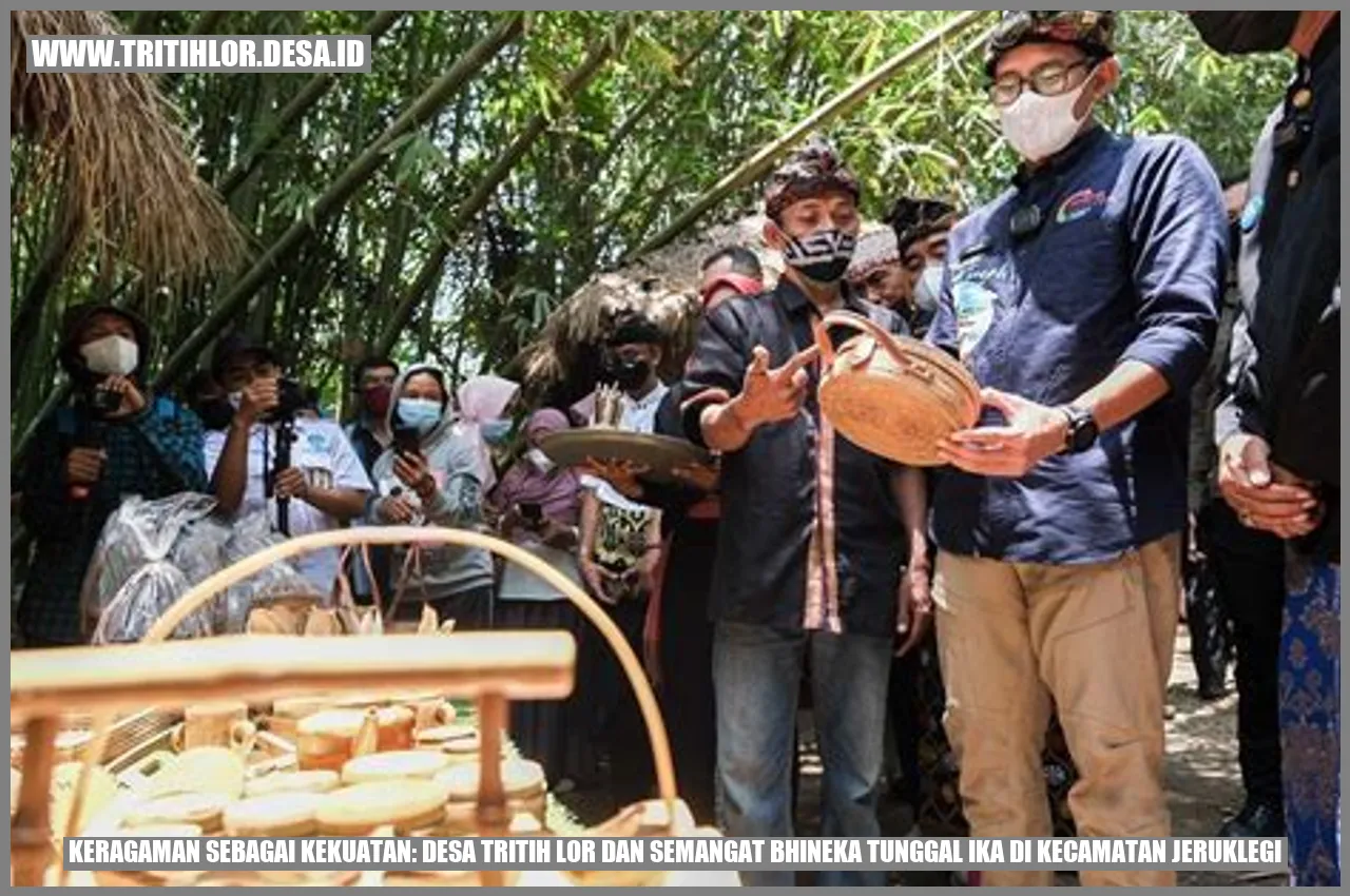 Desa Tritih Lor dan Kecamatan Jeruklegi