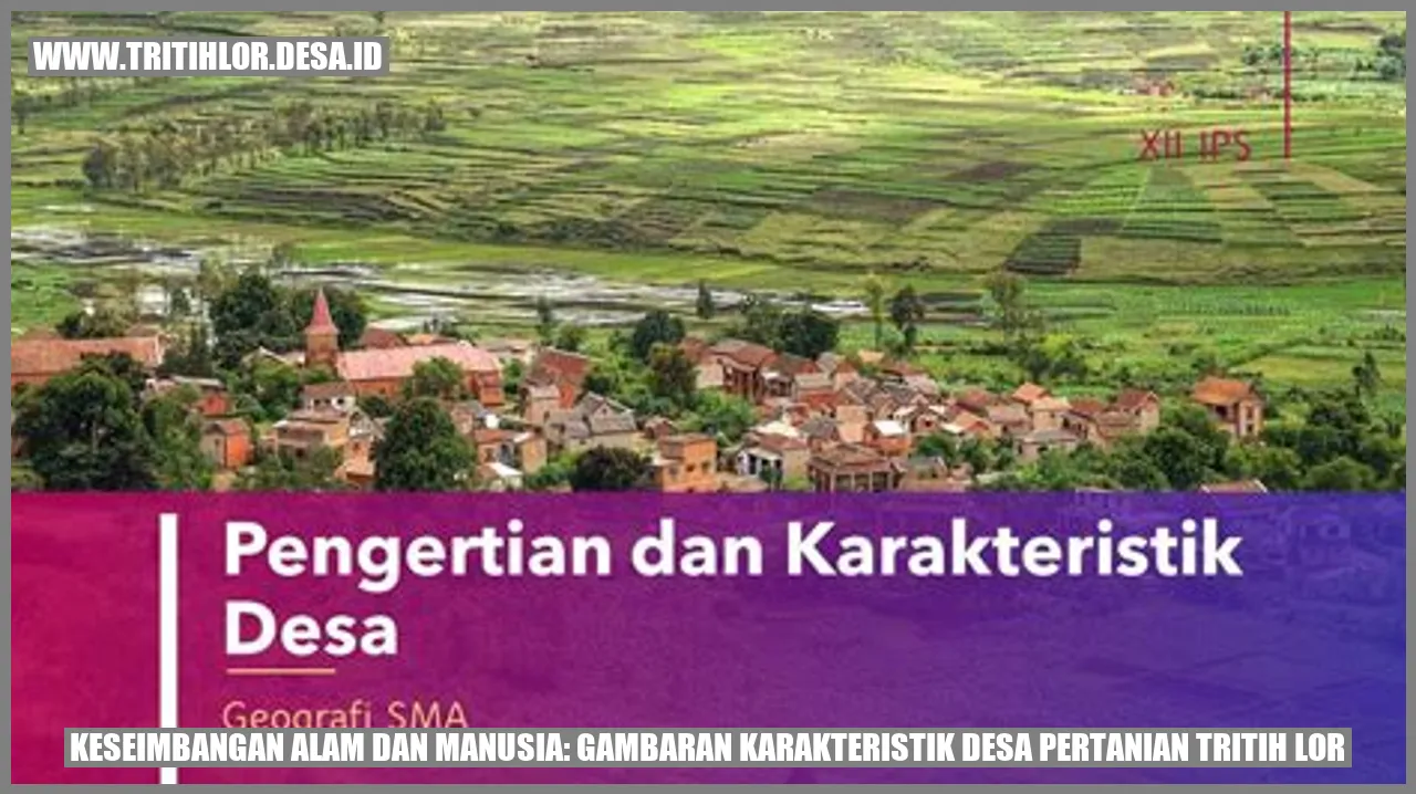Gambar Pertanian Tritih Lor