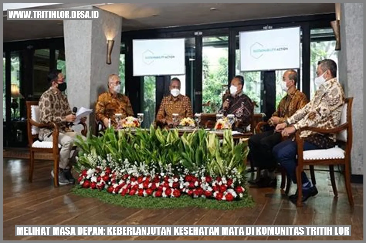 Melihat Masa Depan: Keberlanjutan Kesehatan Mata di Komunitas Tritih Lor