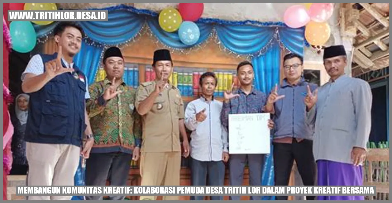 Membangun Komunitas Kreatif: Kolaborasi Pemuda Desa Tritih Lor dalam Proyek Kreatif Bersama