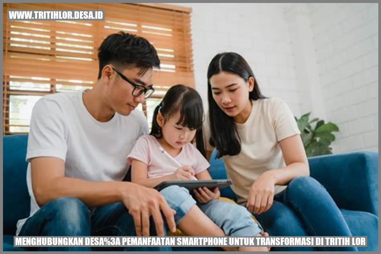 Menghubungkan Desa: Pemanfaatan Smartphone untuk Transformasi di Tritih Lor