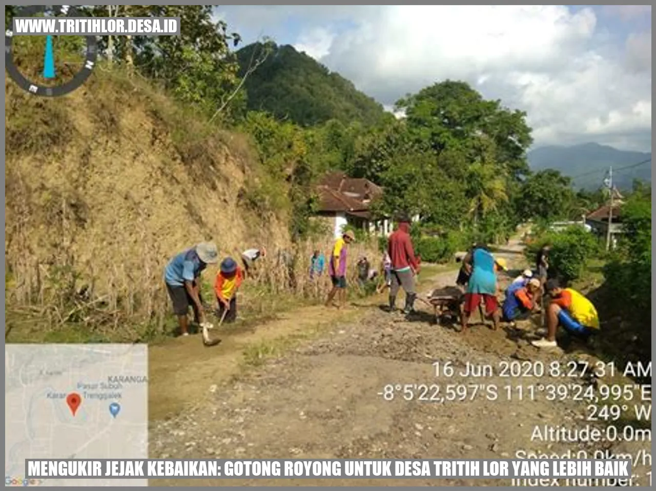 Gotong Royong Desa Tritih Lor