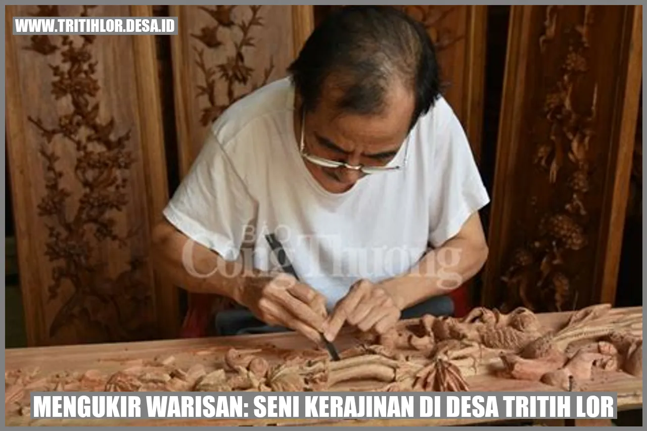 Seni Kerajinan di Desa Tritih Lor