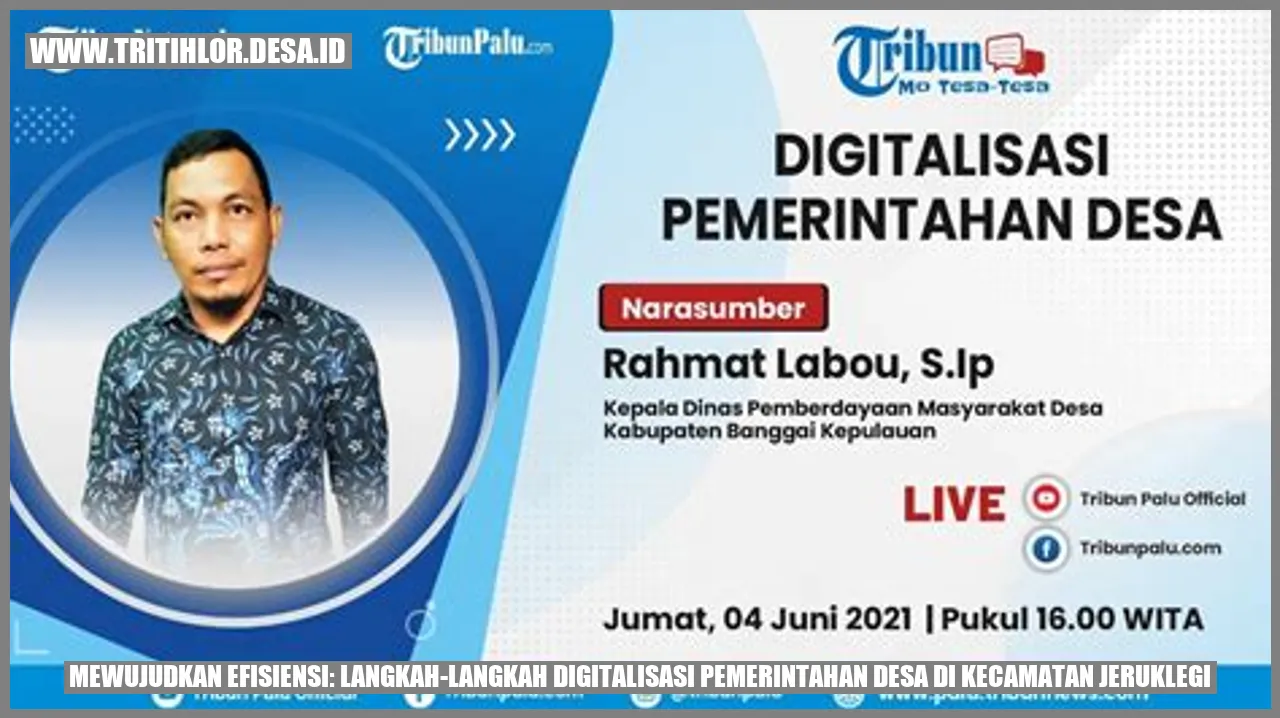 Digitalisasi Pemerintahan Desa