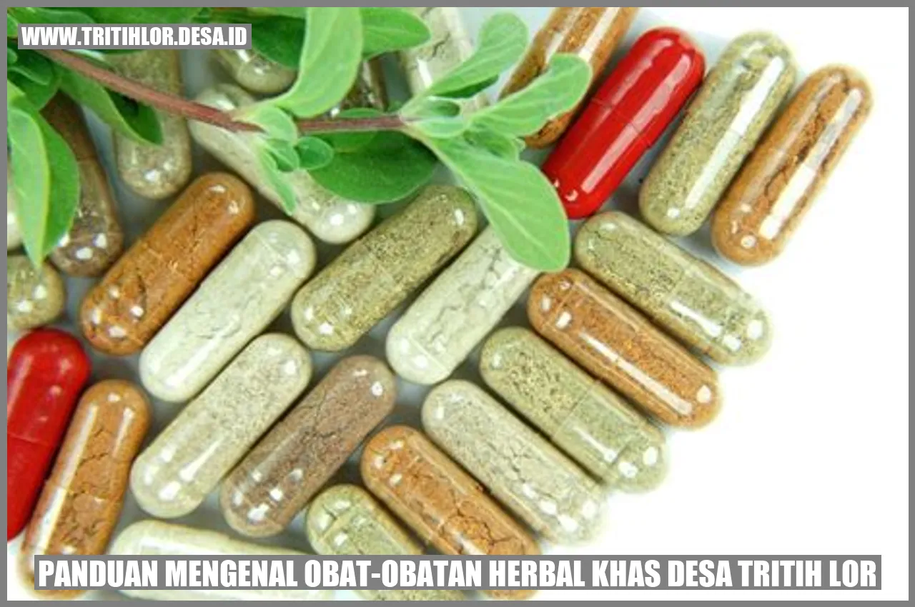 Obat-obatan Herbal Desa Tritih Lor
