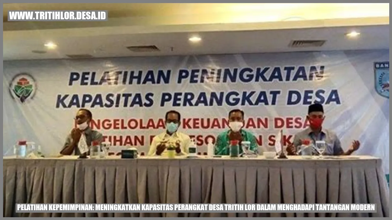 Pelatihan Kepemimpinan: Meningkatkan Kapasitas Perangkat Desa Tritih Lor dalam Menghadapi Tantangan Modern