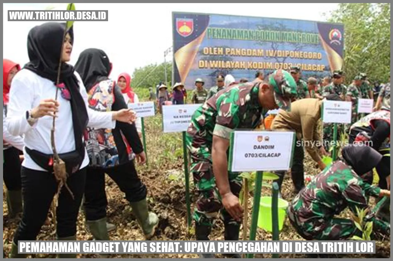 Pemahaman Gadget yang Sehat: Upaya Pencegahan di Desa Tritih Lor