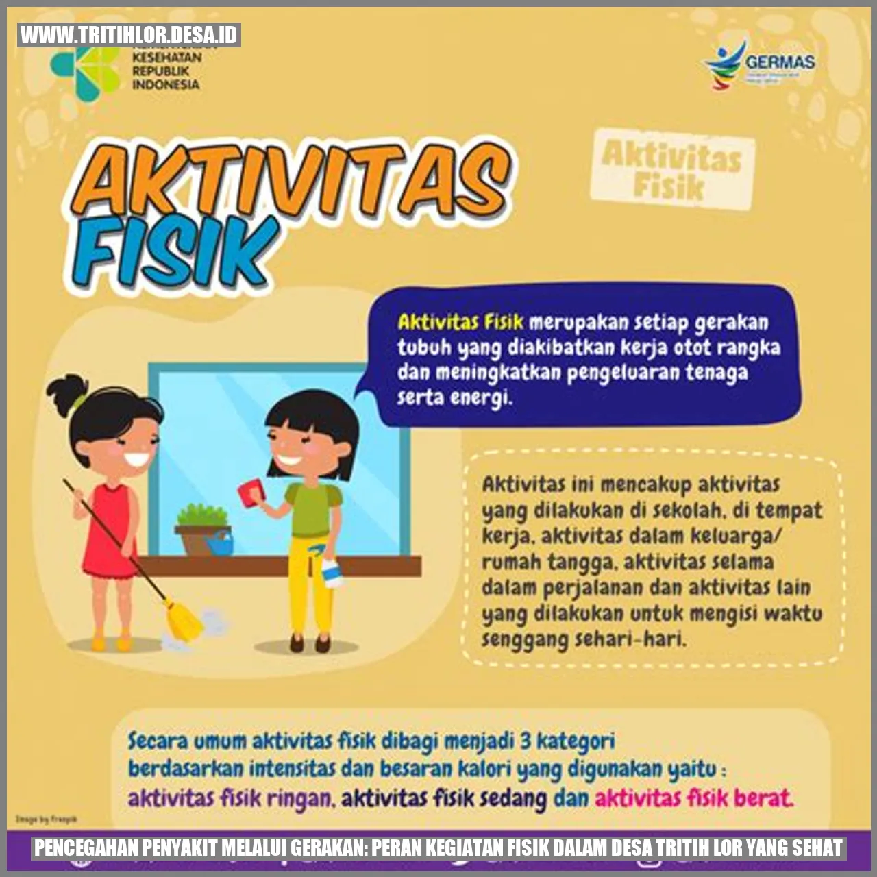 Pencegahan Penyakit Melalui Gerakan: Peran Kegiatan Fisik dalam Desa Tritih Lor yang Sehat