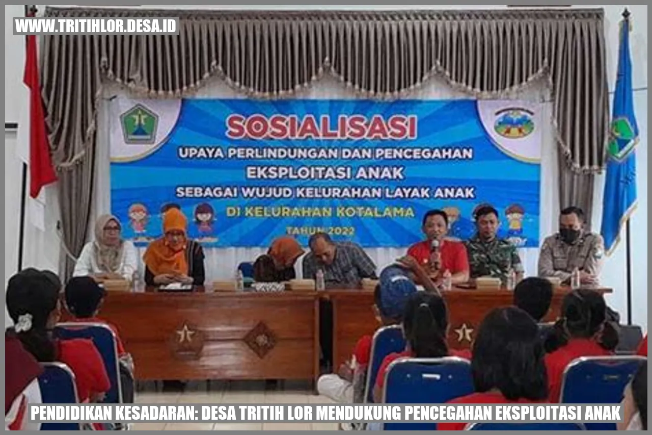 Pendidikan Kesadaran: Desa Tritih Lor Mendukung Pencegahan Eksploitasi Anak