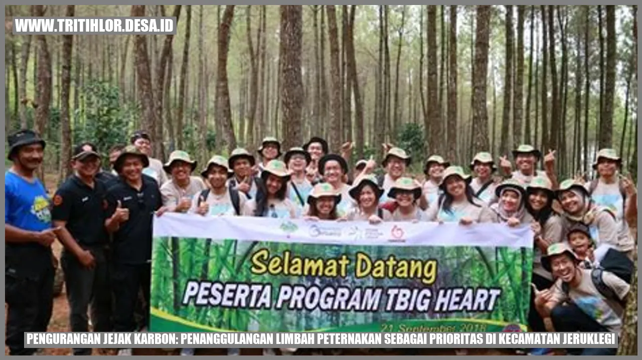 Pengurangan Jejak Karbon: Penanggulangan Limbah Peternakan sebagai Prioritas di Kecamatan Jeruklegi