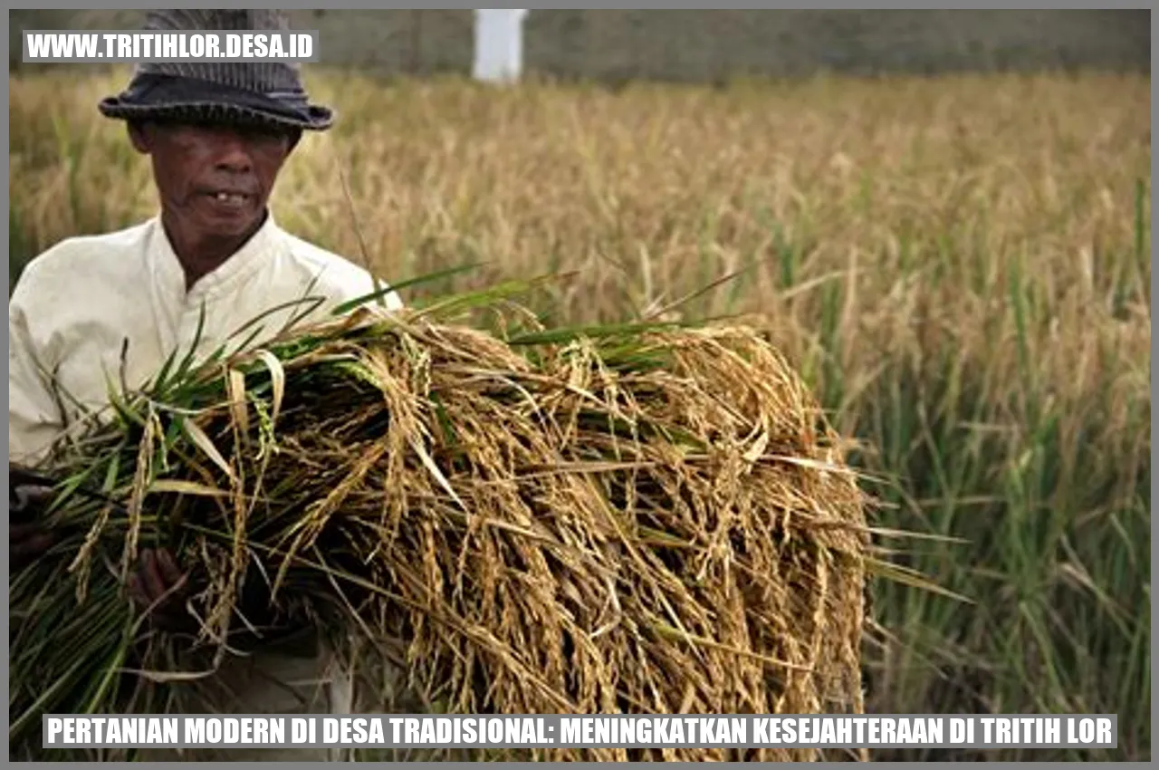 Pertanian Modern di Desa Tradisional: Meningkatkan Kesejahteraan di Tritih Lor