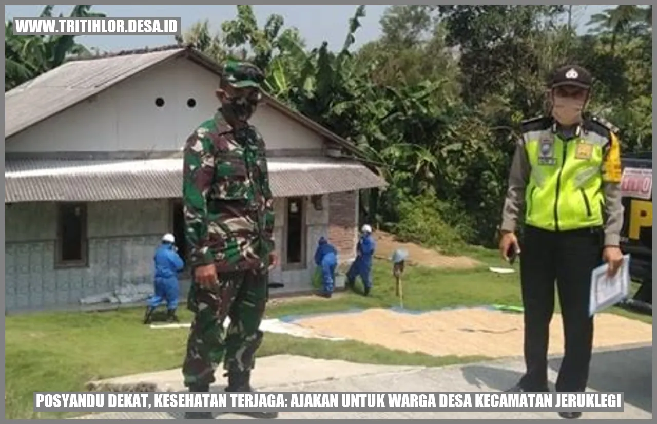 Posyandu Dekat, Kesehatan Terjaga: Ajakan untuk Warga Desa Kecamatan Jeruklegi