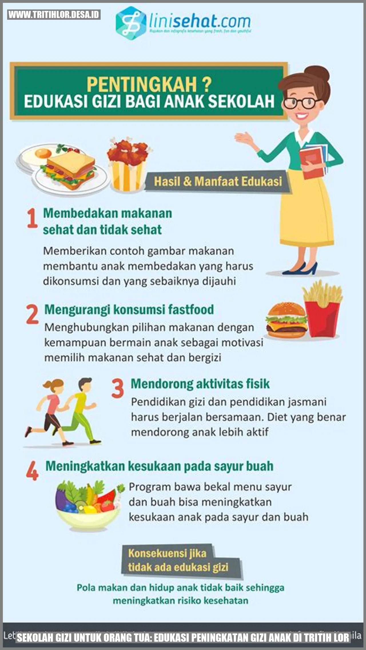 Sekolah Gizi untuk Orang Tua: Edukasi Peningkatan Gizi Anak di Tritih Lor