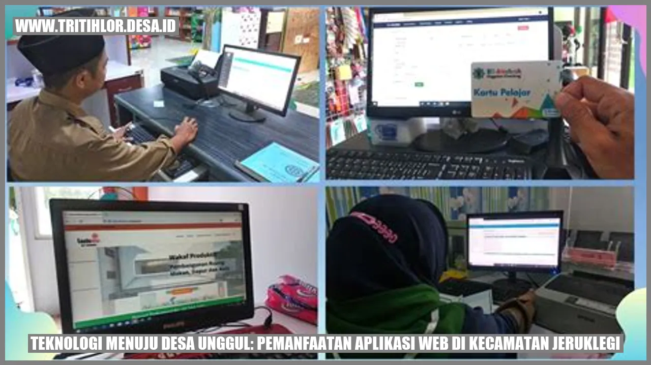 Pemanfaatan Aplikasi Web di Desa Tritih Lor