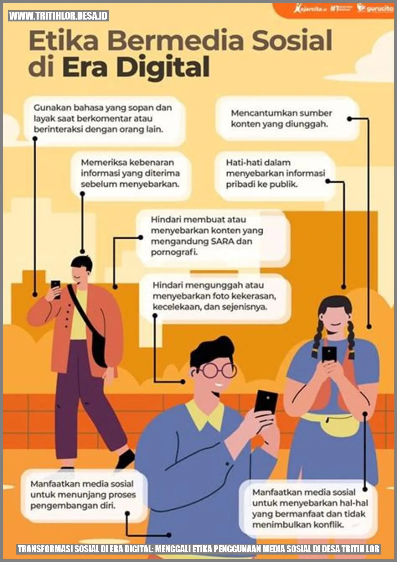 Transformasi Sosial di Era Digital: Menggali Etika Penggunaan Media Sosial di Desa Tritih Lor