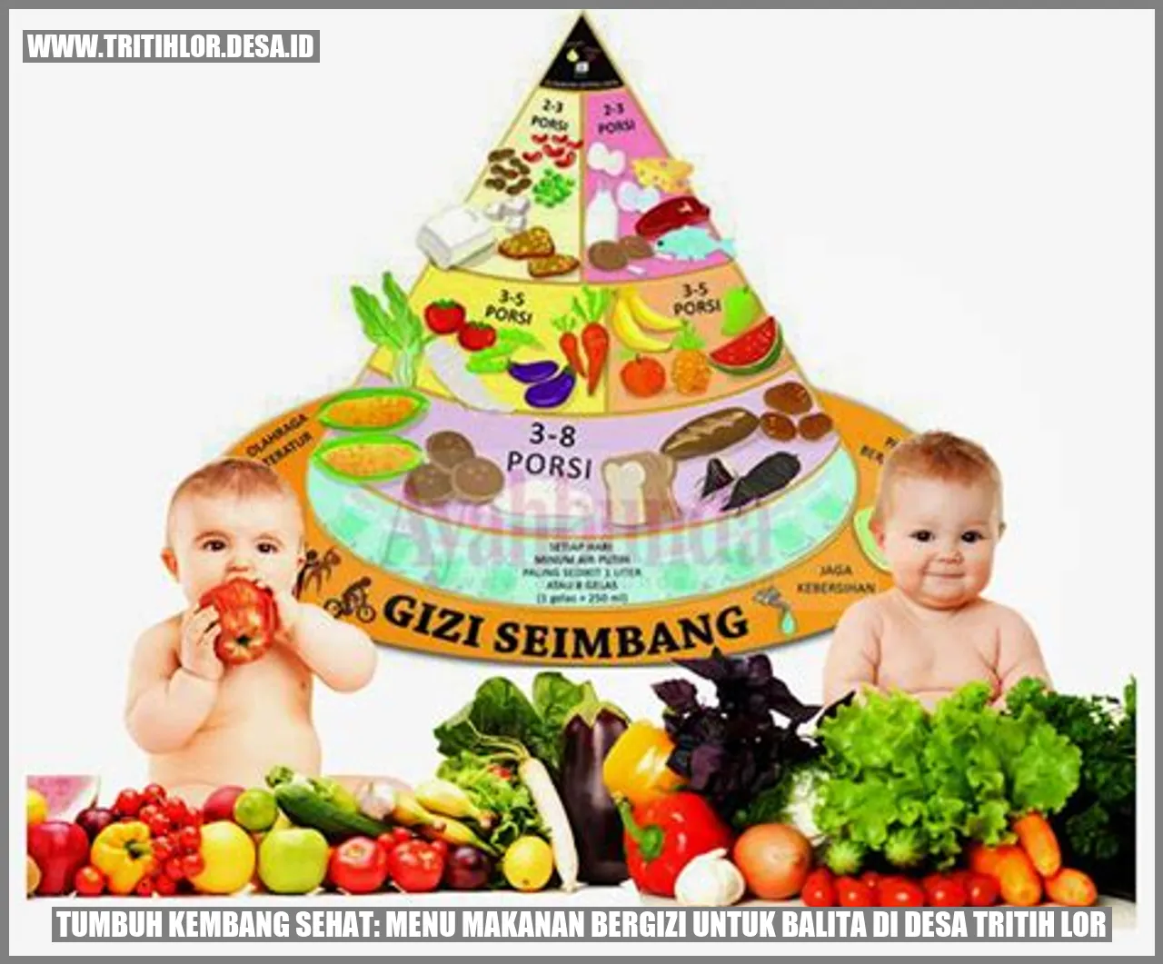 Tumbuh Kembang Sehat: Menu Makanan Bergizi untuk Balita di Desa Tritih Lor